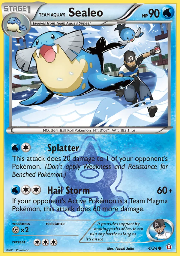 Team Aqua's Sealeo